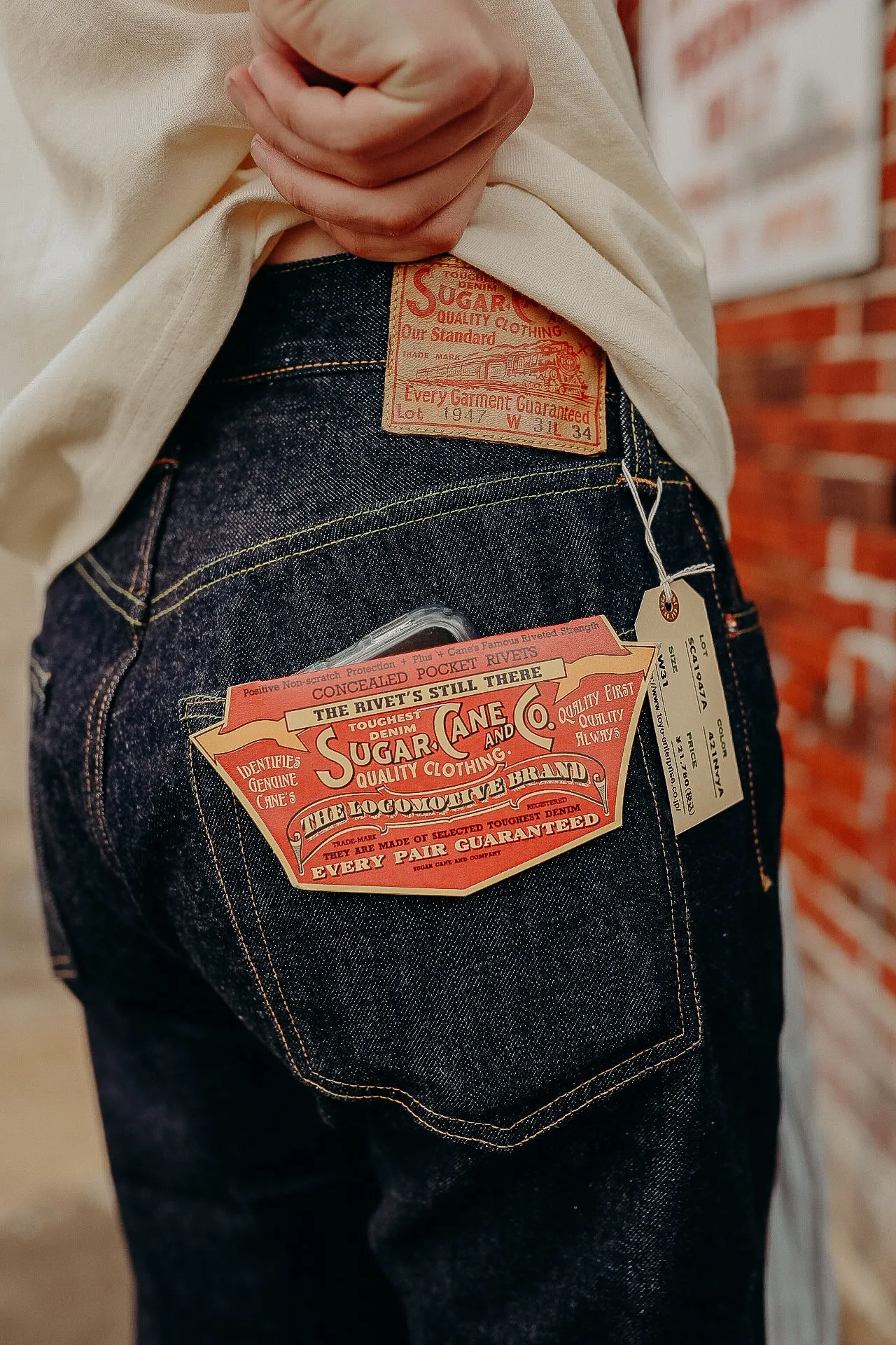 1947 Cut, Sugarcane 14.25oz Indigo (SC41947A)