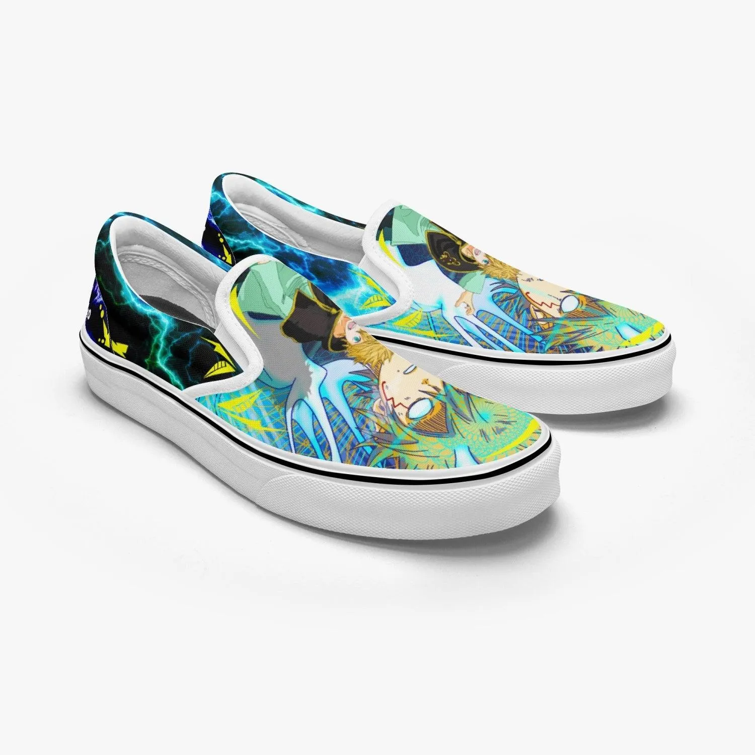 Black Clover Luck Voltia Slip Ons Anime Shoes