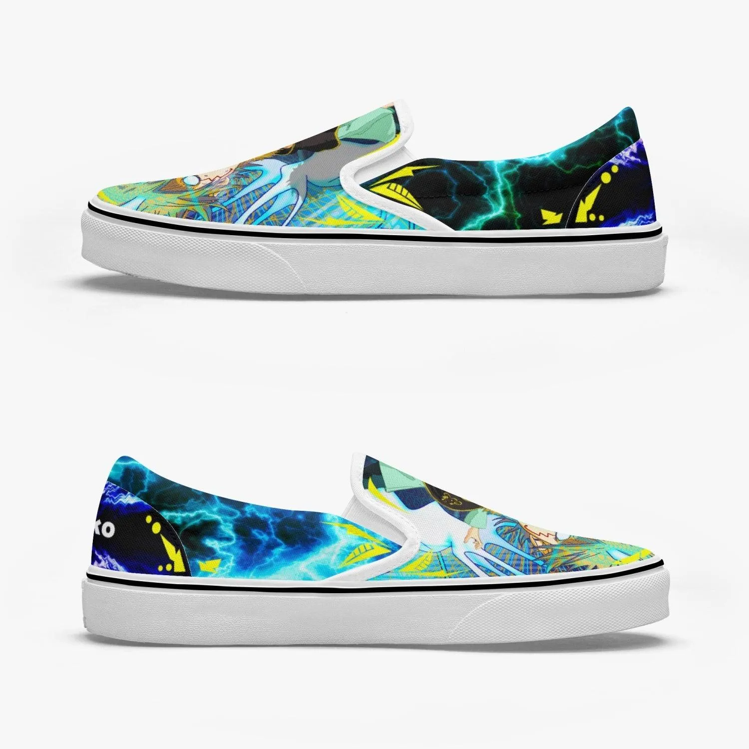 Black Clover Luck Voltia Slip Ons Anime Shoes