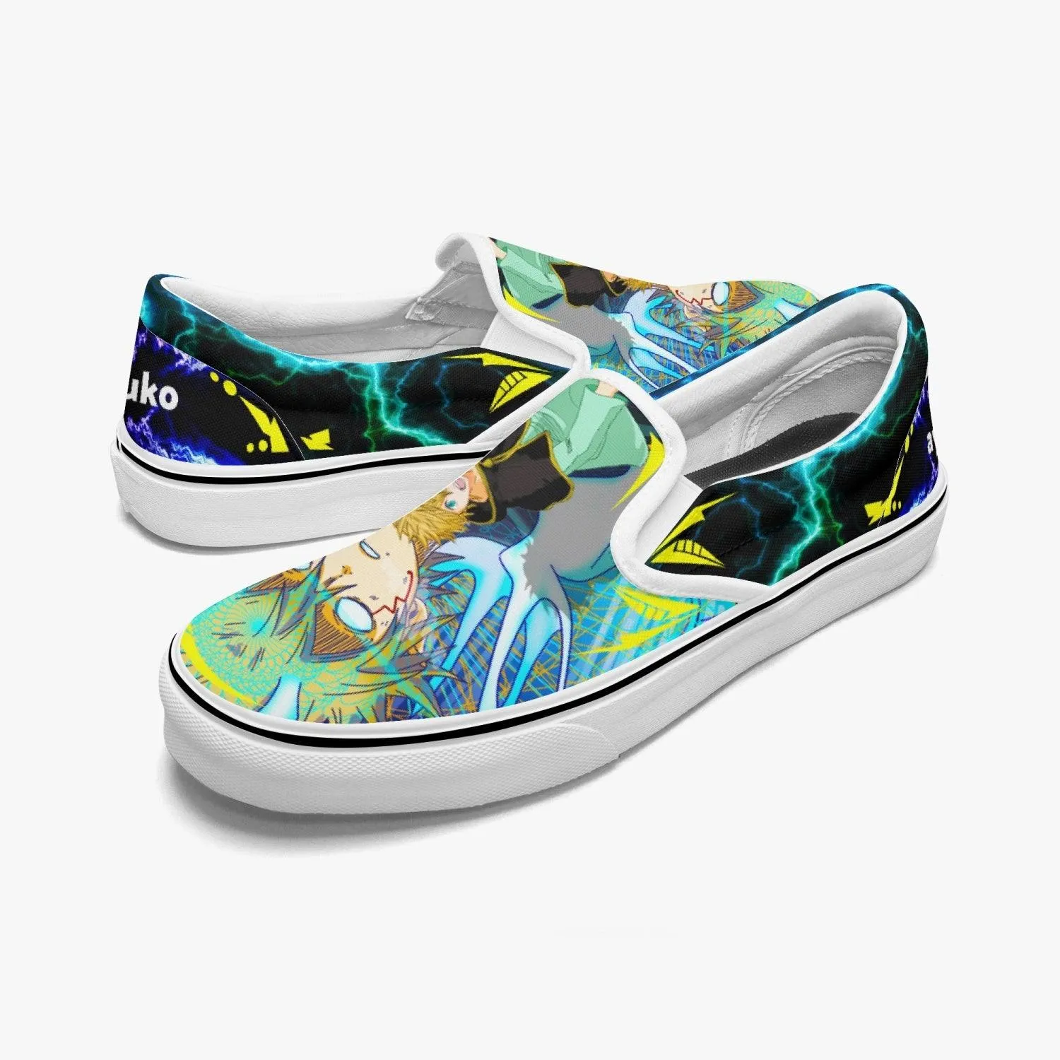 Black Clover Luck Voltia Slip Ons Anime Shoes