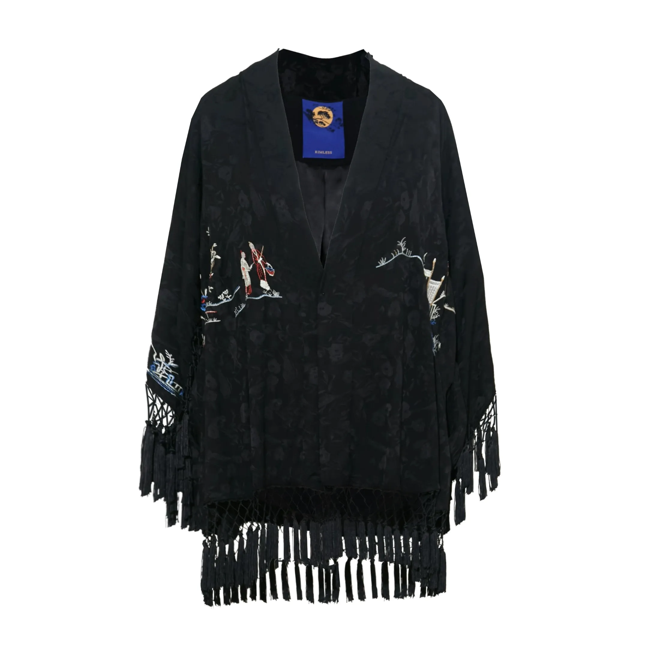 Boundless Garden Embroidered Kimono