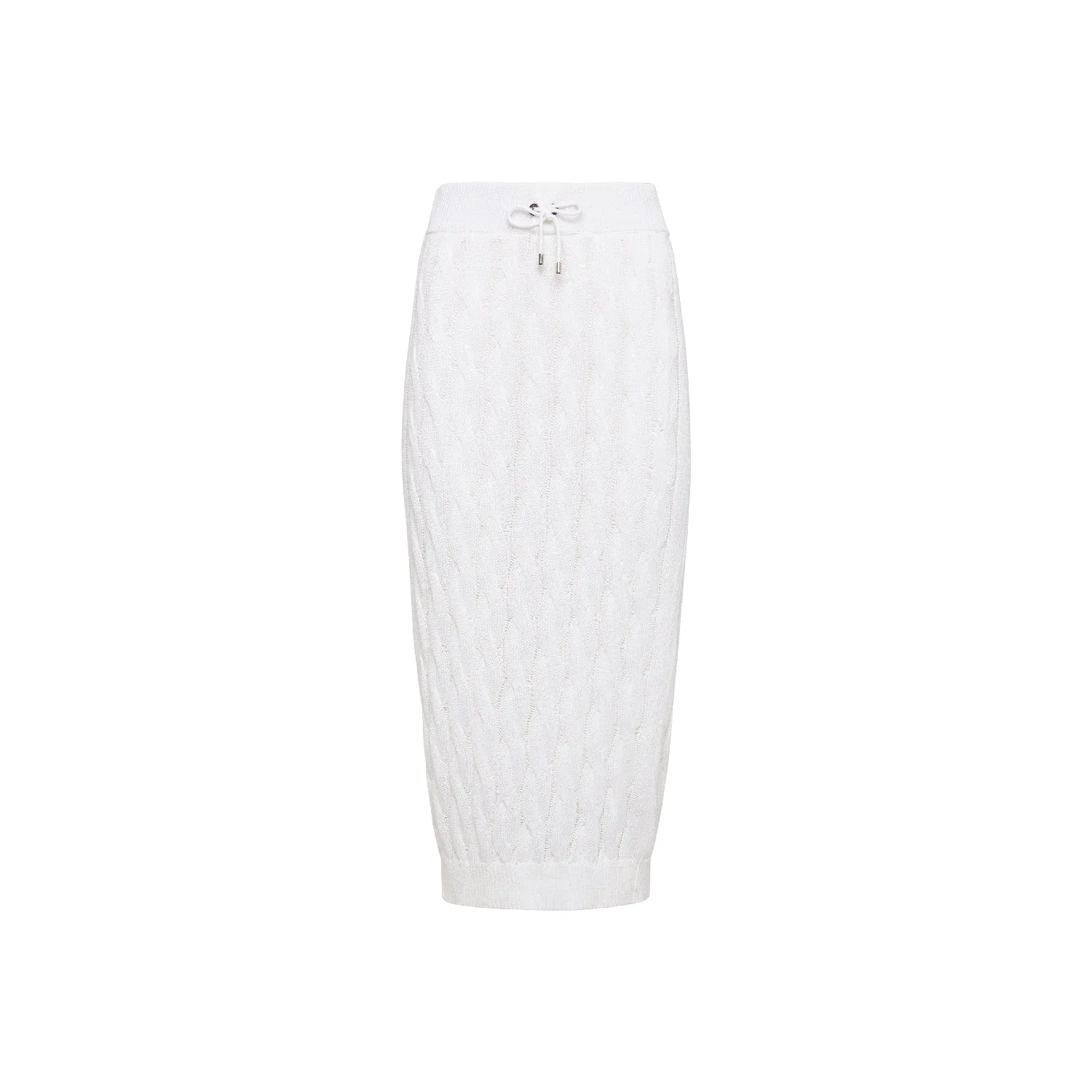 Cable Knit Pencil Skirt