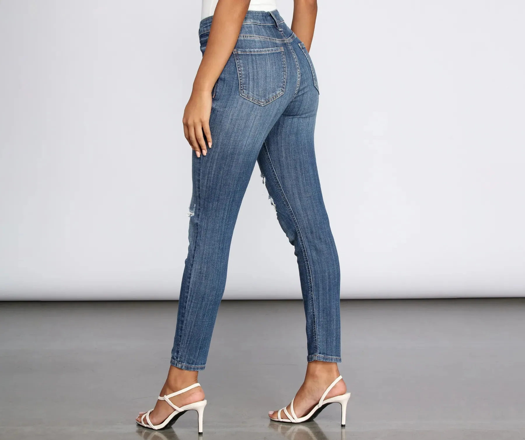 Clara High Waist Cropped Jeans