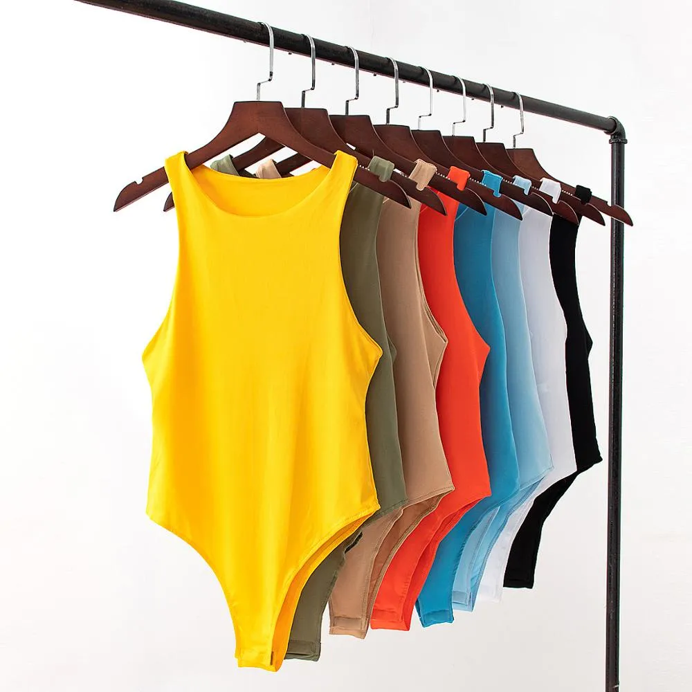 Colourful Sleeveless Bodysuit