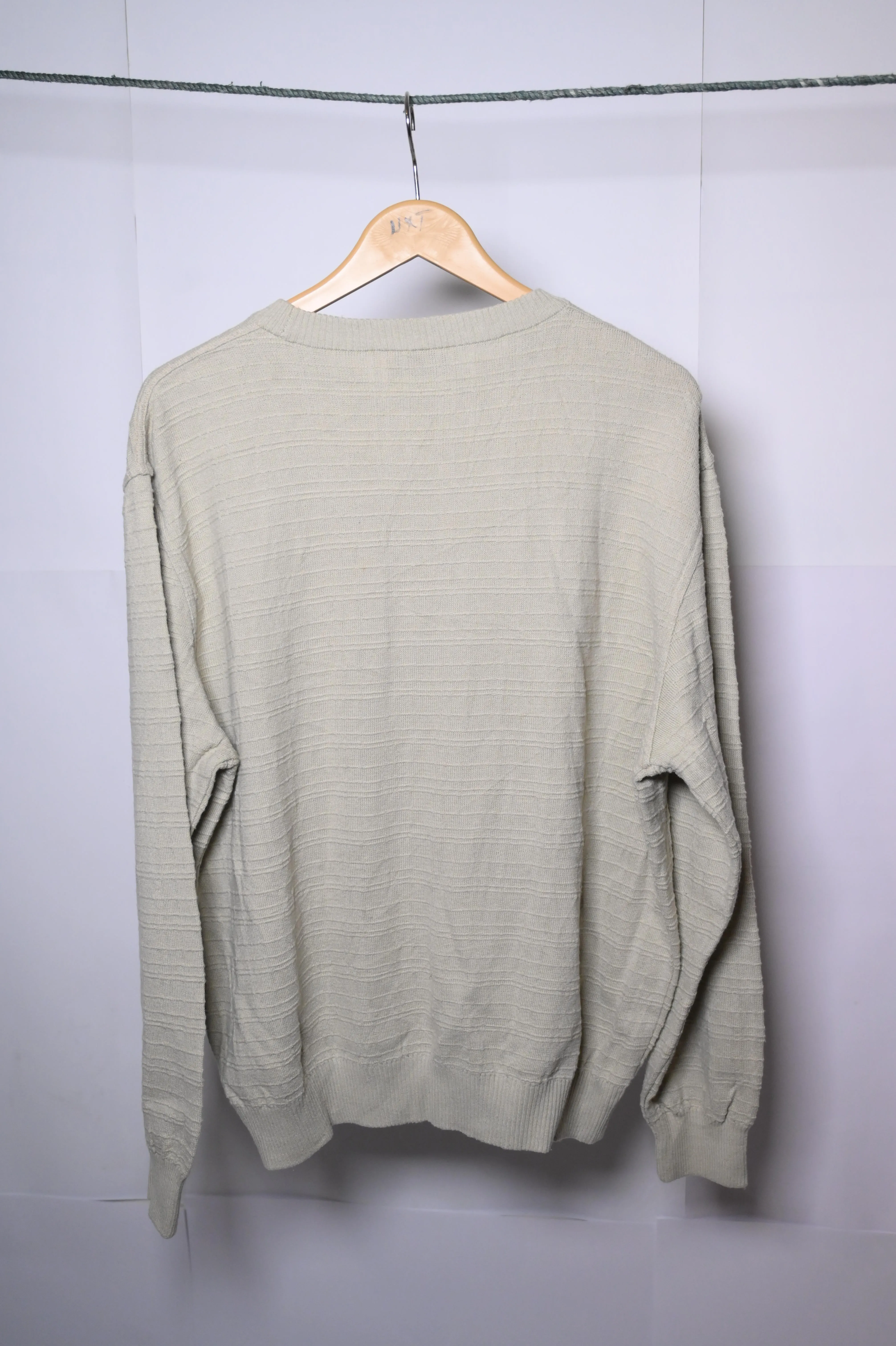 Cream M&S Italian Large Sweater