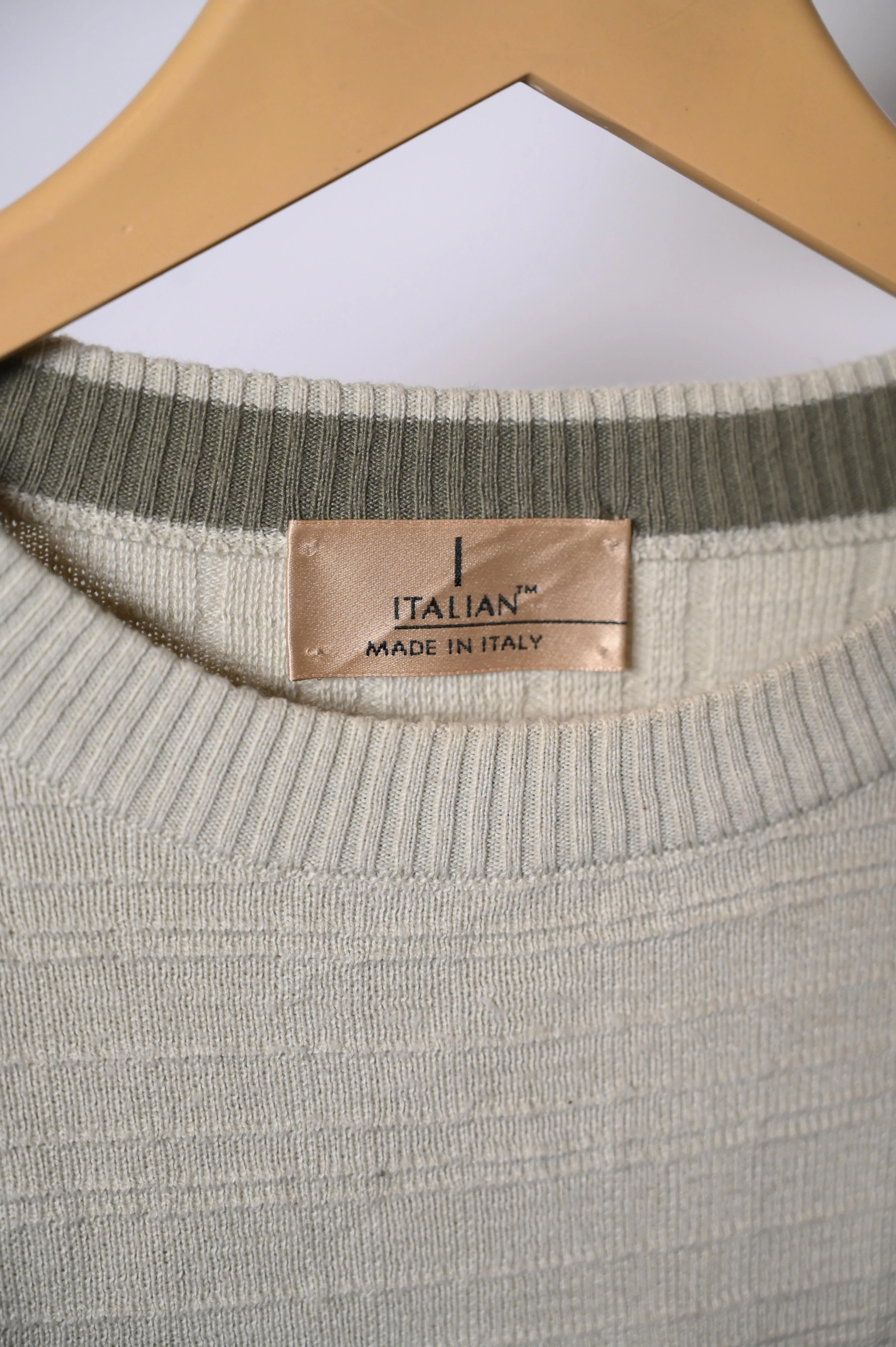 Cream M&S Italian Large Sweater