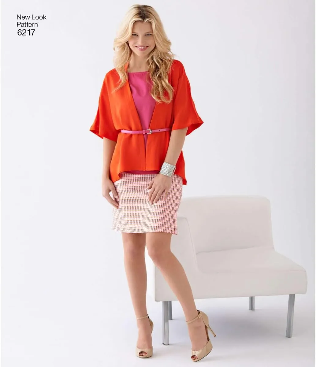 Creative Patterns New Look 6217 Misses' Separates, a (10-12-14-16-18-20-22)