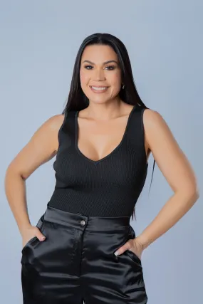 DARELYS METALLIC BODYSUIT