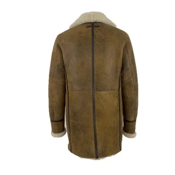 Distressed Tyler’s Shearling Trench Coat