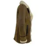 Distressed Tyler’s Shearling Trench Coat