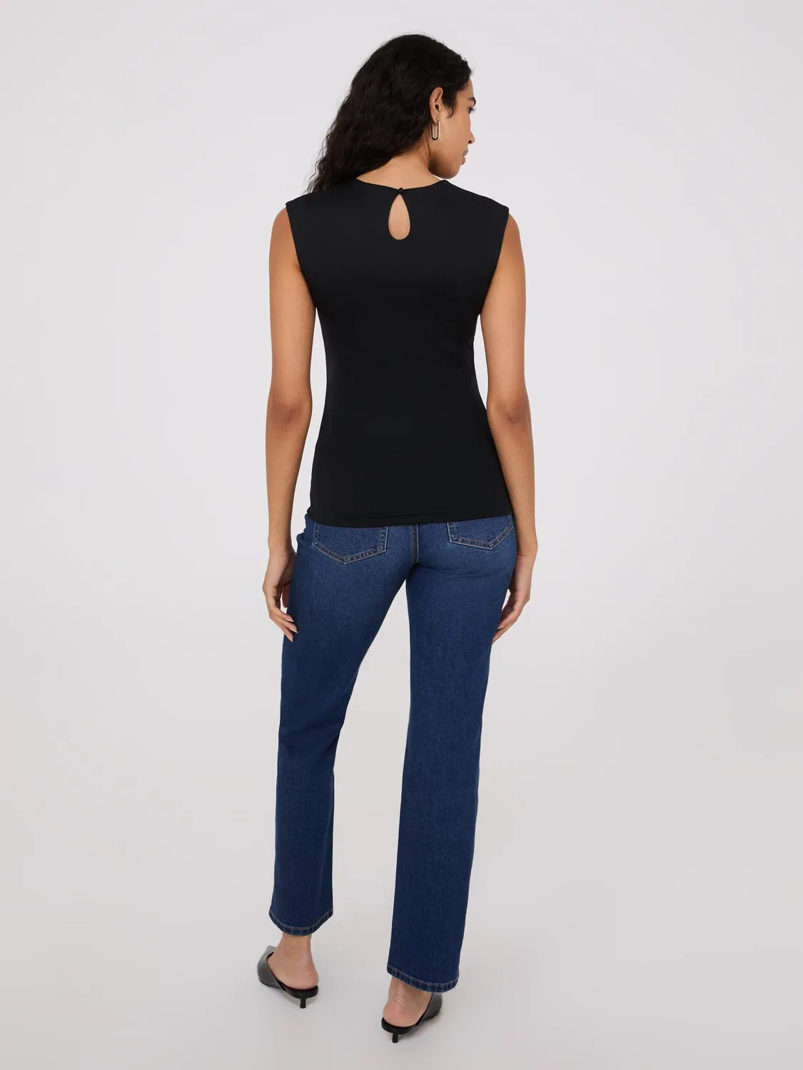 Double Layer Sleeveless Top