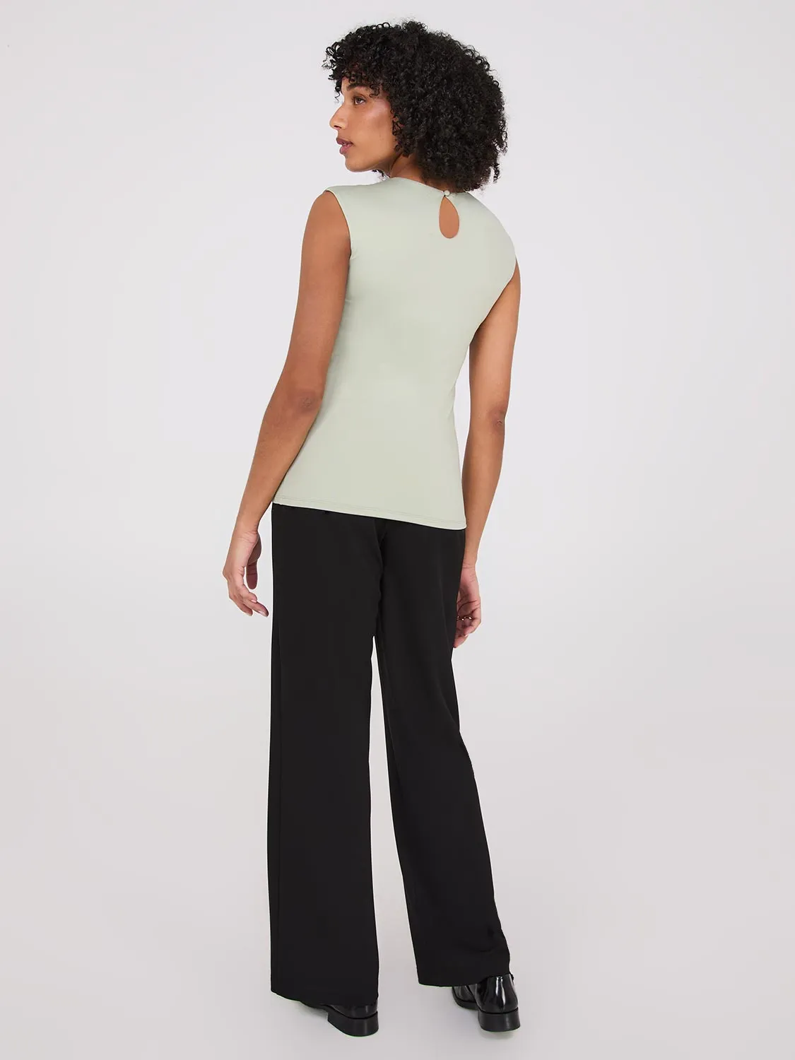 Double Layer Sleeveless Top