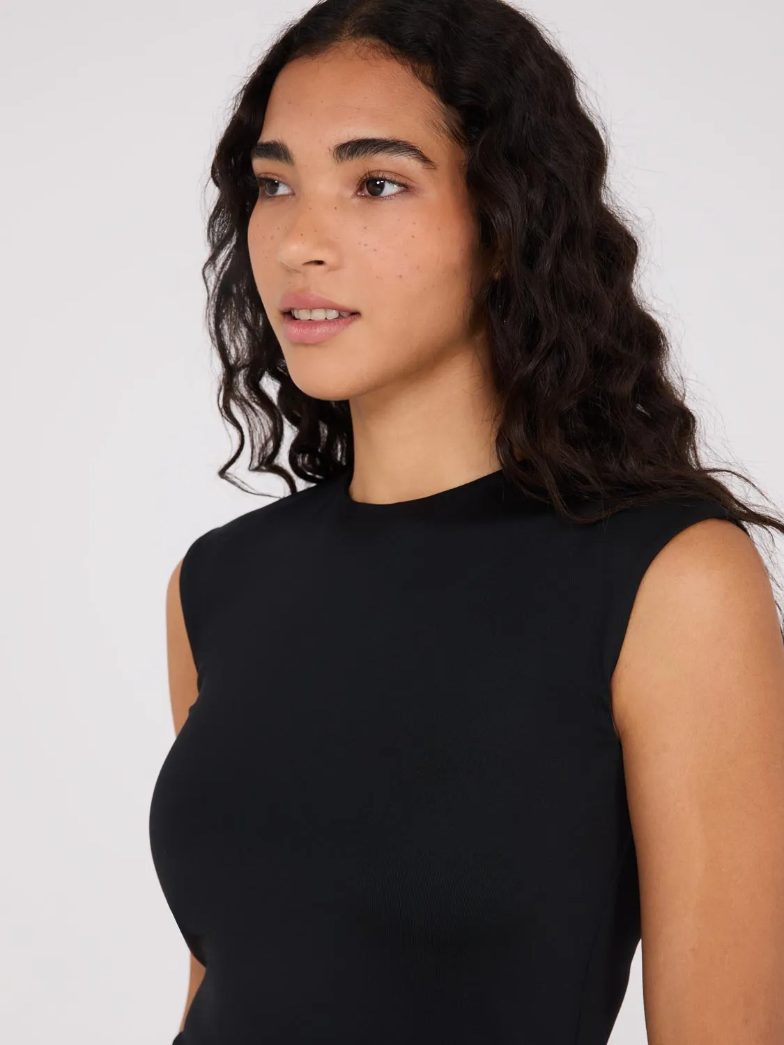 Double Layer Sleeveless Top