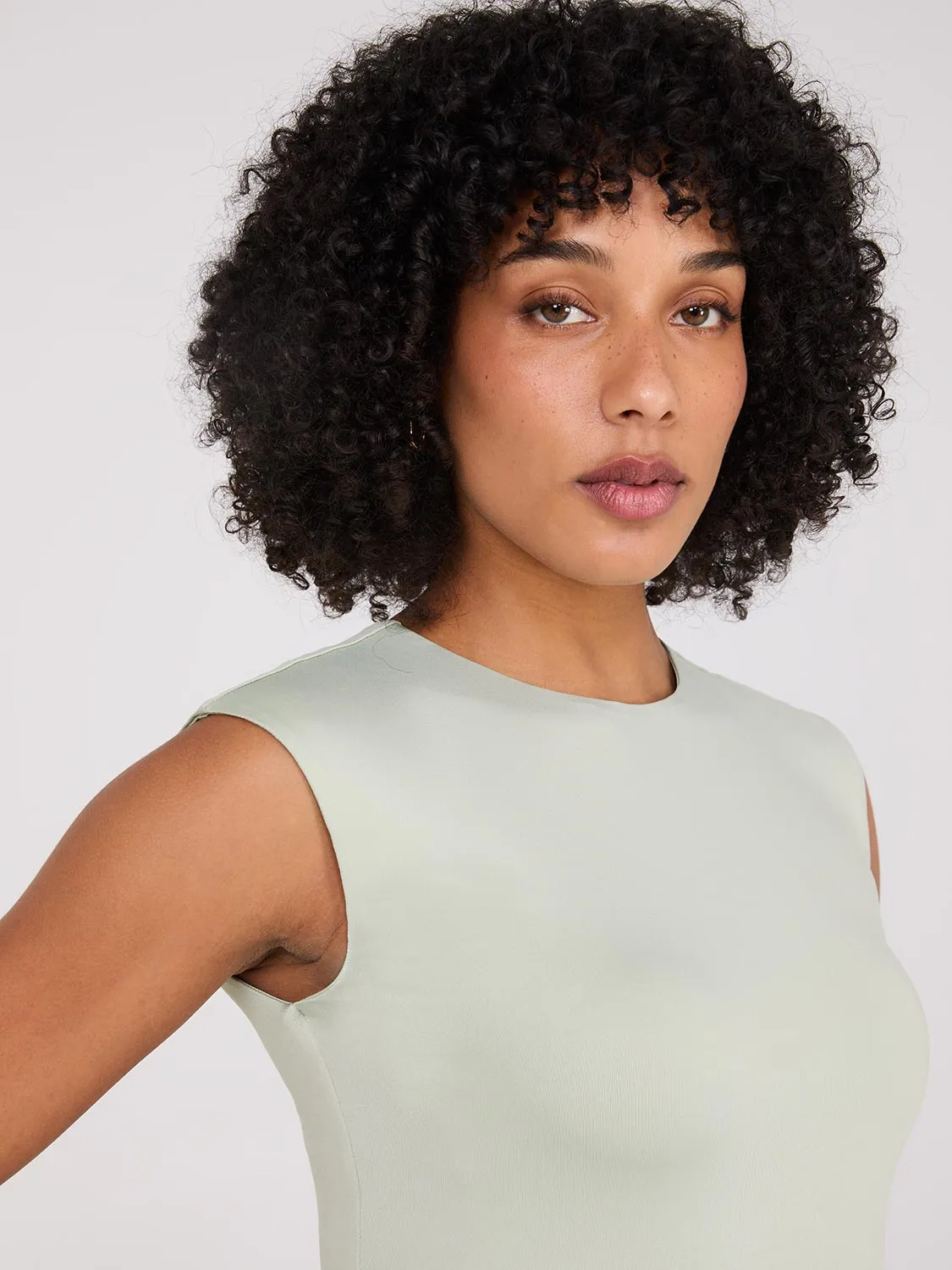 Double Layer Sleeveless Top