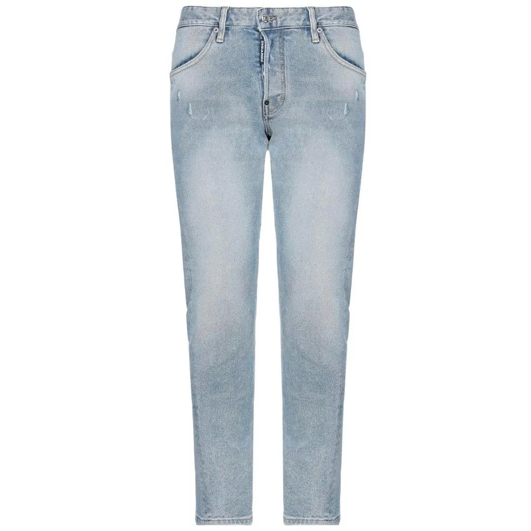 Dsquared2 Sexy Twist Jean Mirrored Logo Jeans