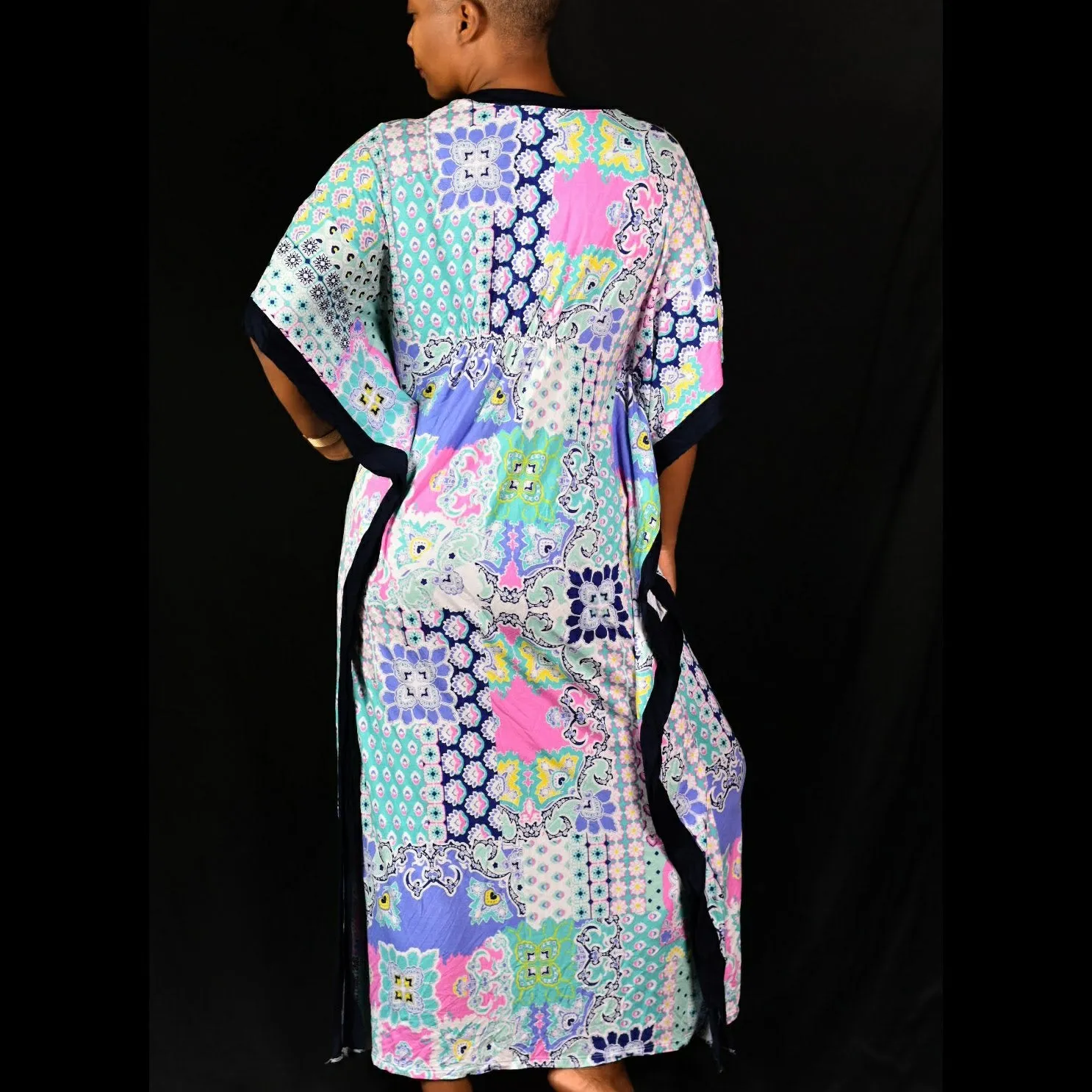 Ellen Tracy Caftan Dress Size Small Medium