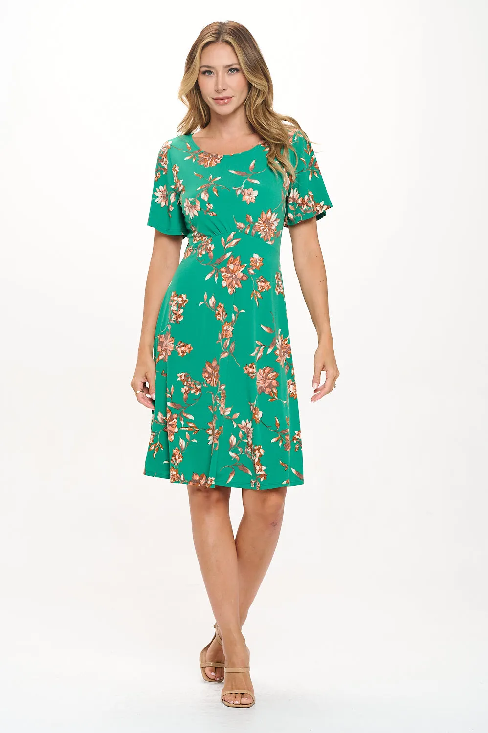 Elli High-Waist Mini Dress