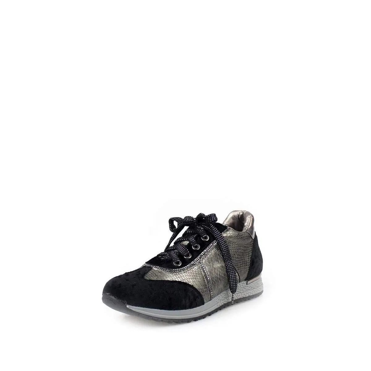 Eloise Suede And Diamante Trim Trainer