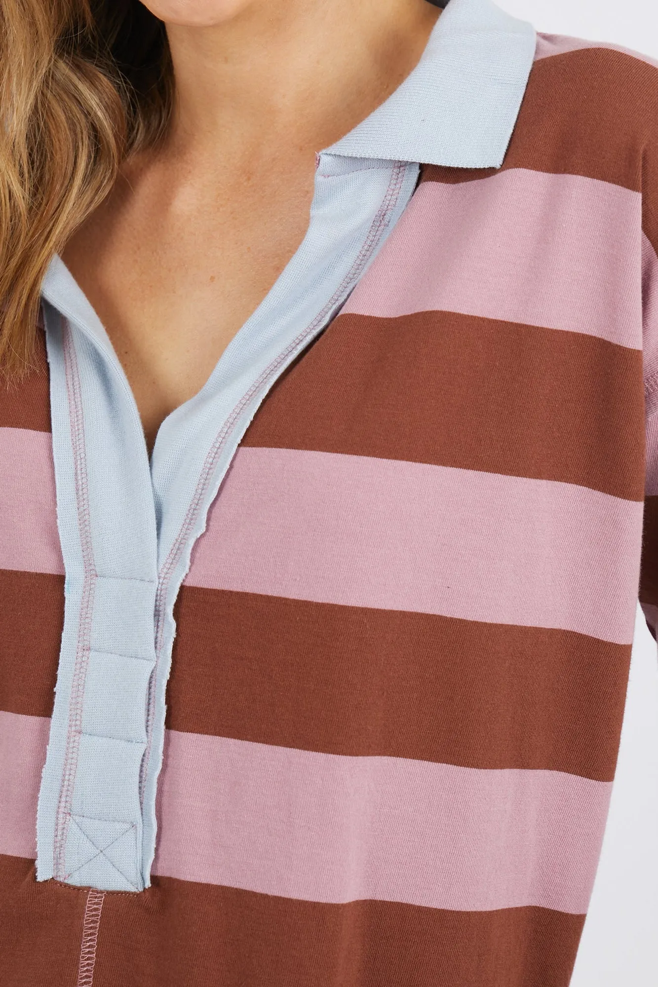 Everly Collar Detail Top