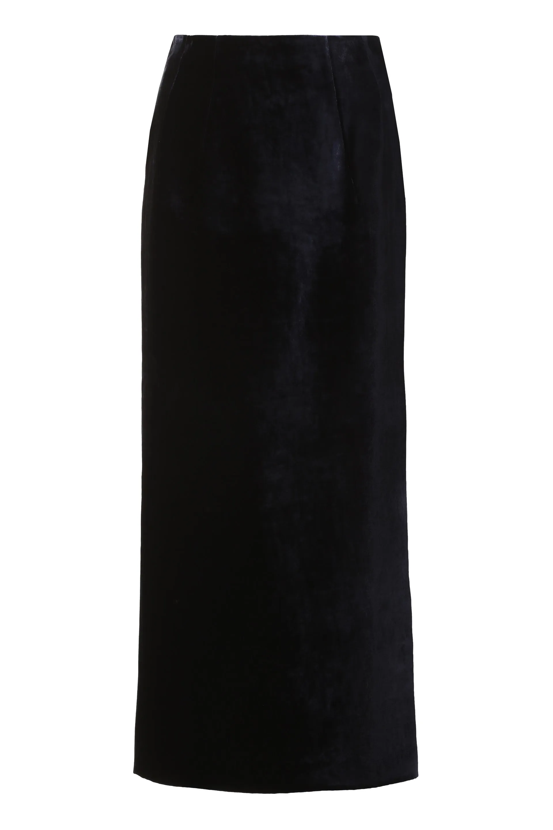 FENDI Luxurious Blue Velvet Skirt for Fashion-forward Women
