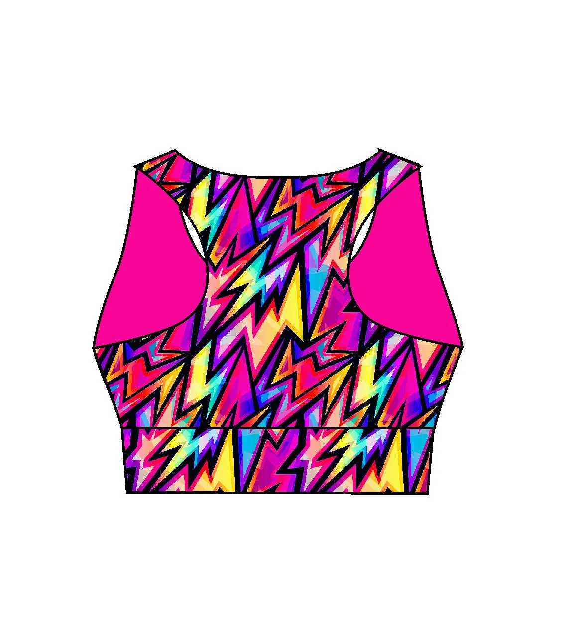 Flash Ladies Active Crop Top