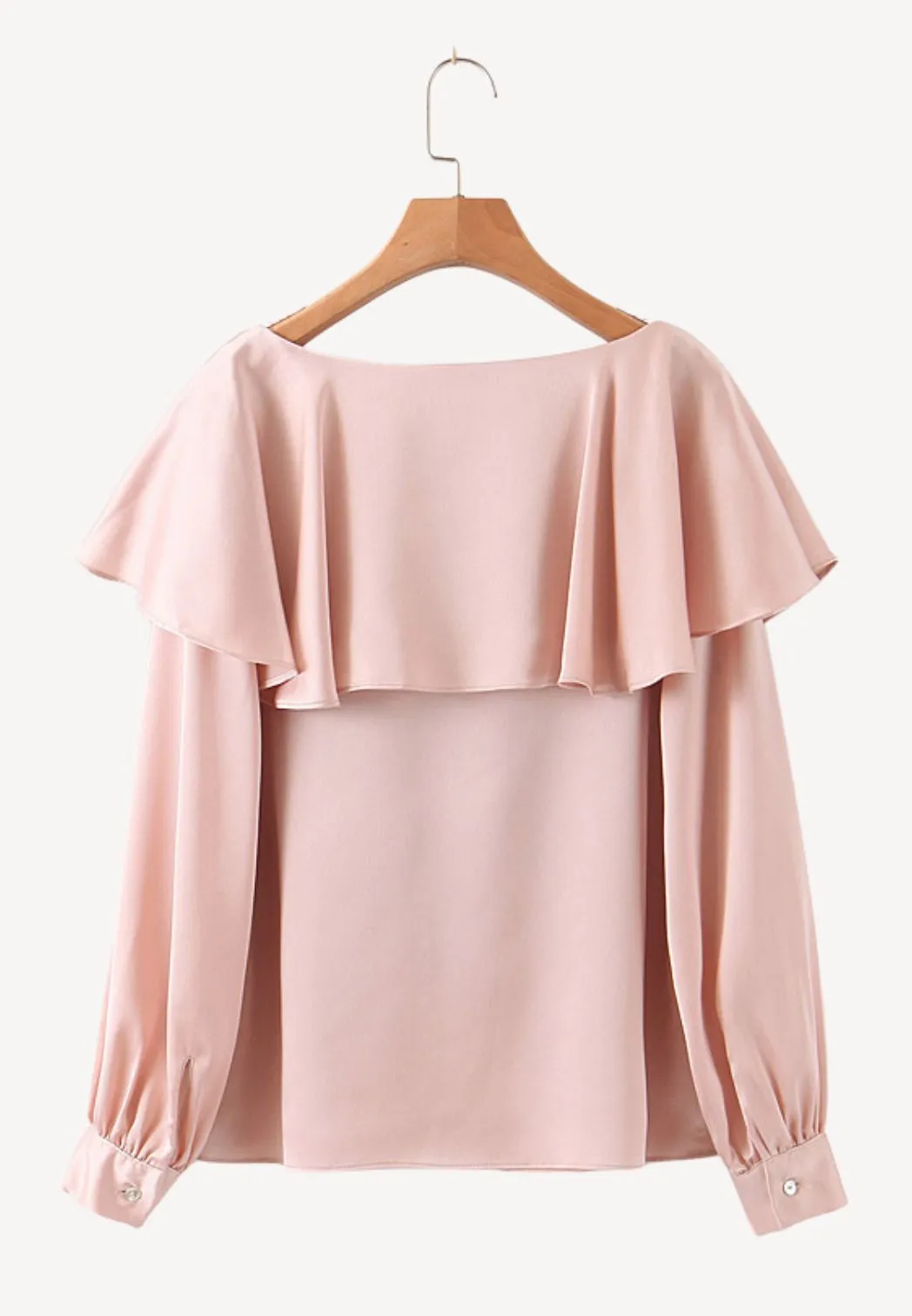 Frill In Love Blouse Pink Moscato