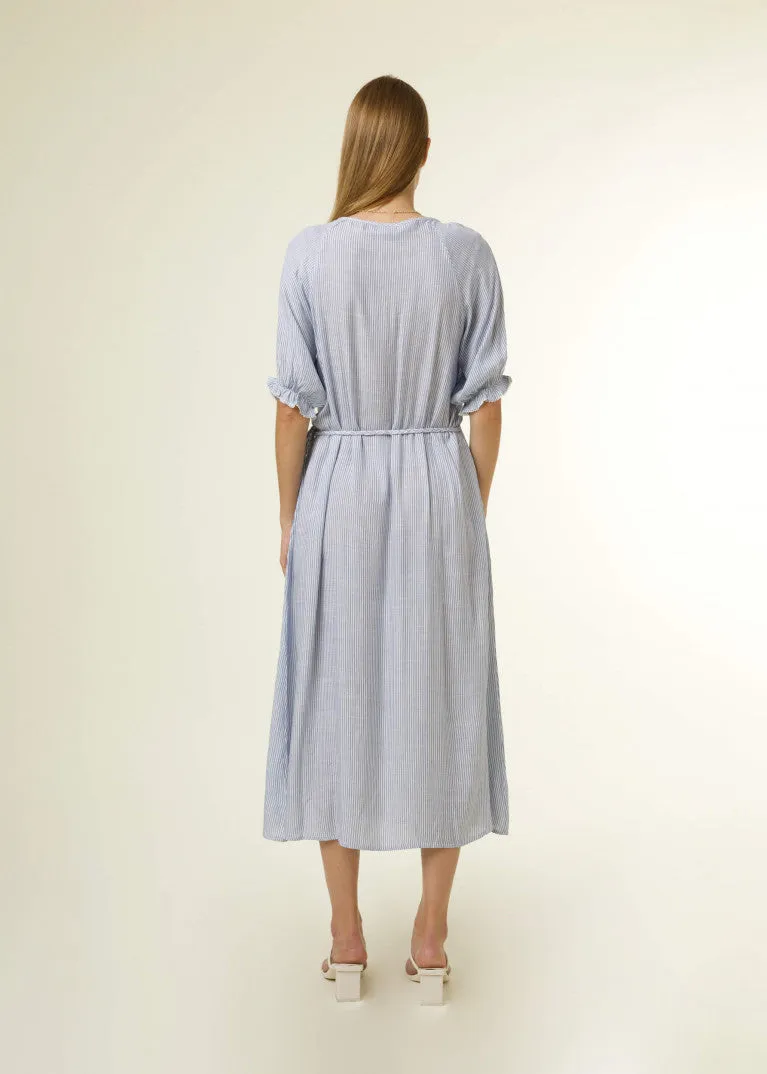FRNCH Alva Dress  blue Clair