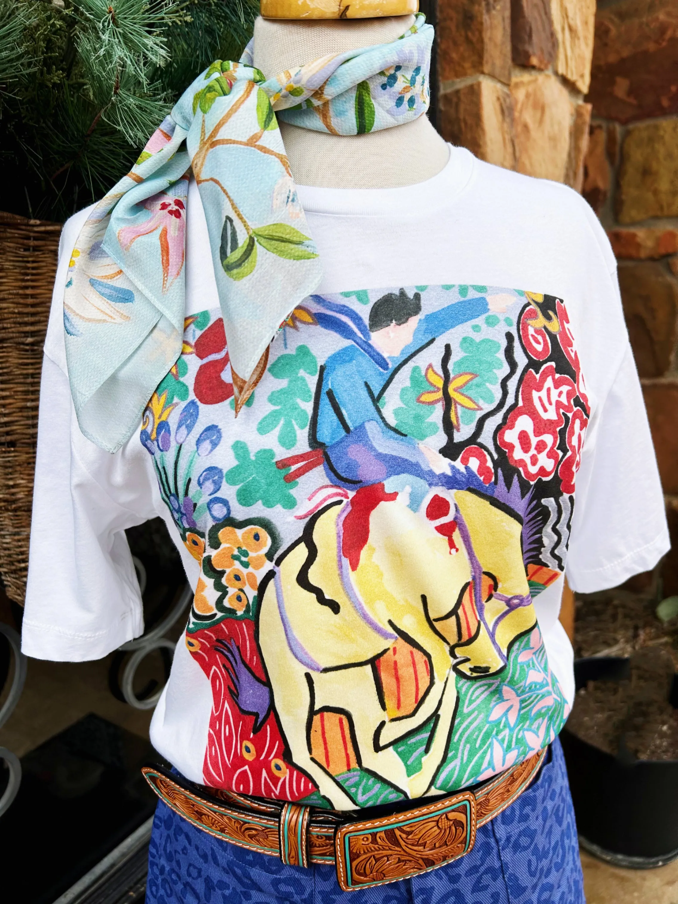 Garden Party XOXO Scarf