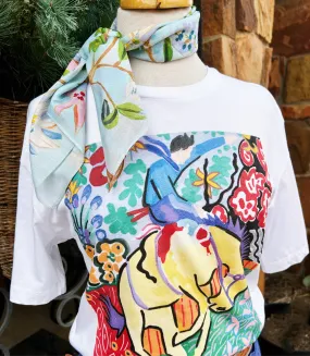 Garden Party XOXO Scarf