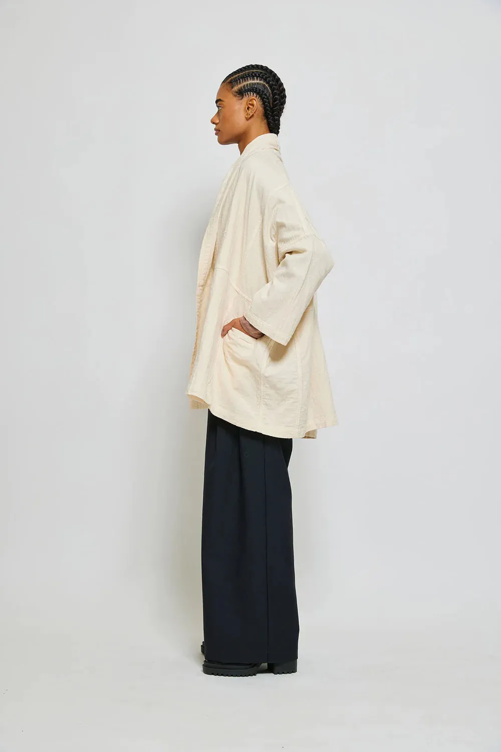 Haori Coat - Kinari