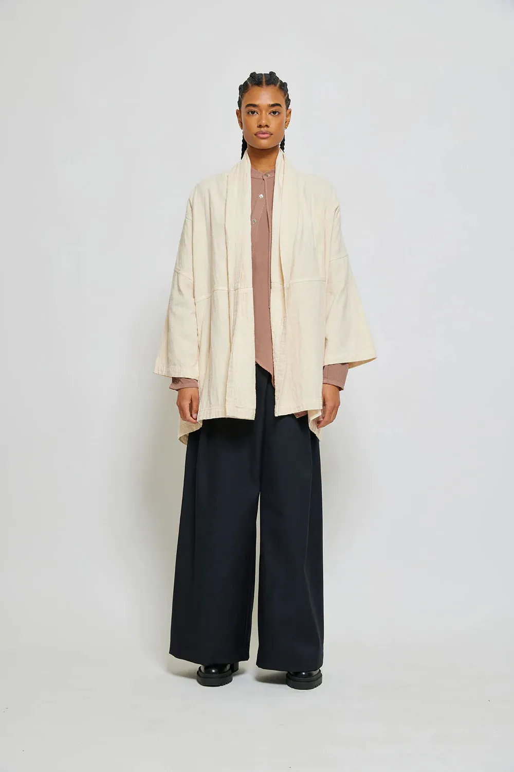 Haori Coat - Kinari