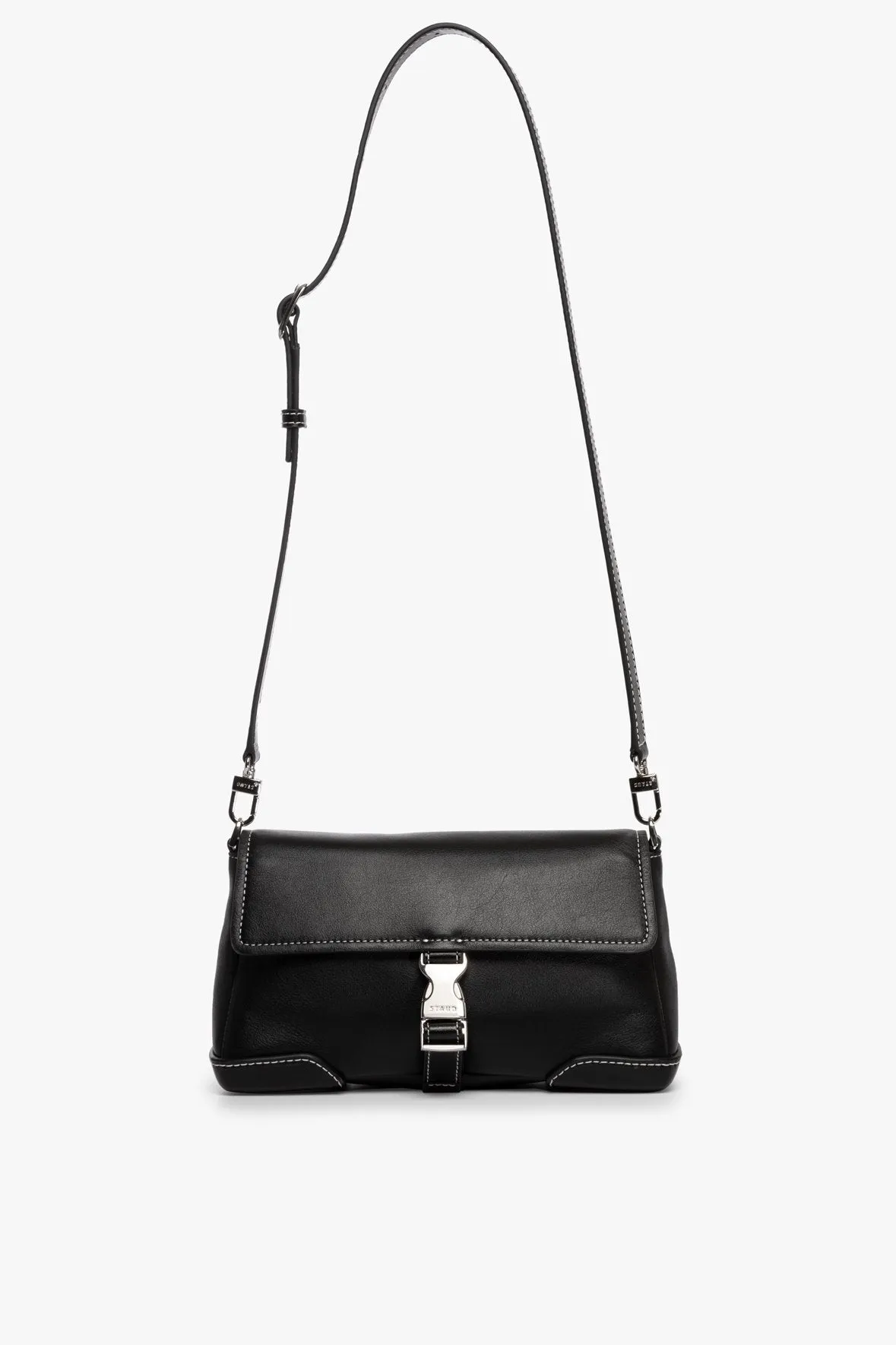 IZZY CONVERTIBLE SHOULDER BAG | BLACK