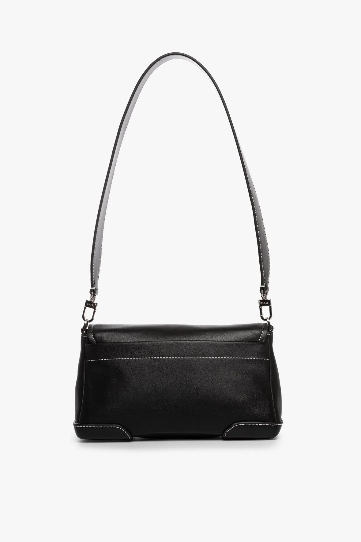 IZZY CONVERTIBLE SHOULDER BAG | BLACK