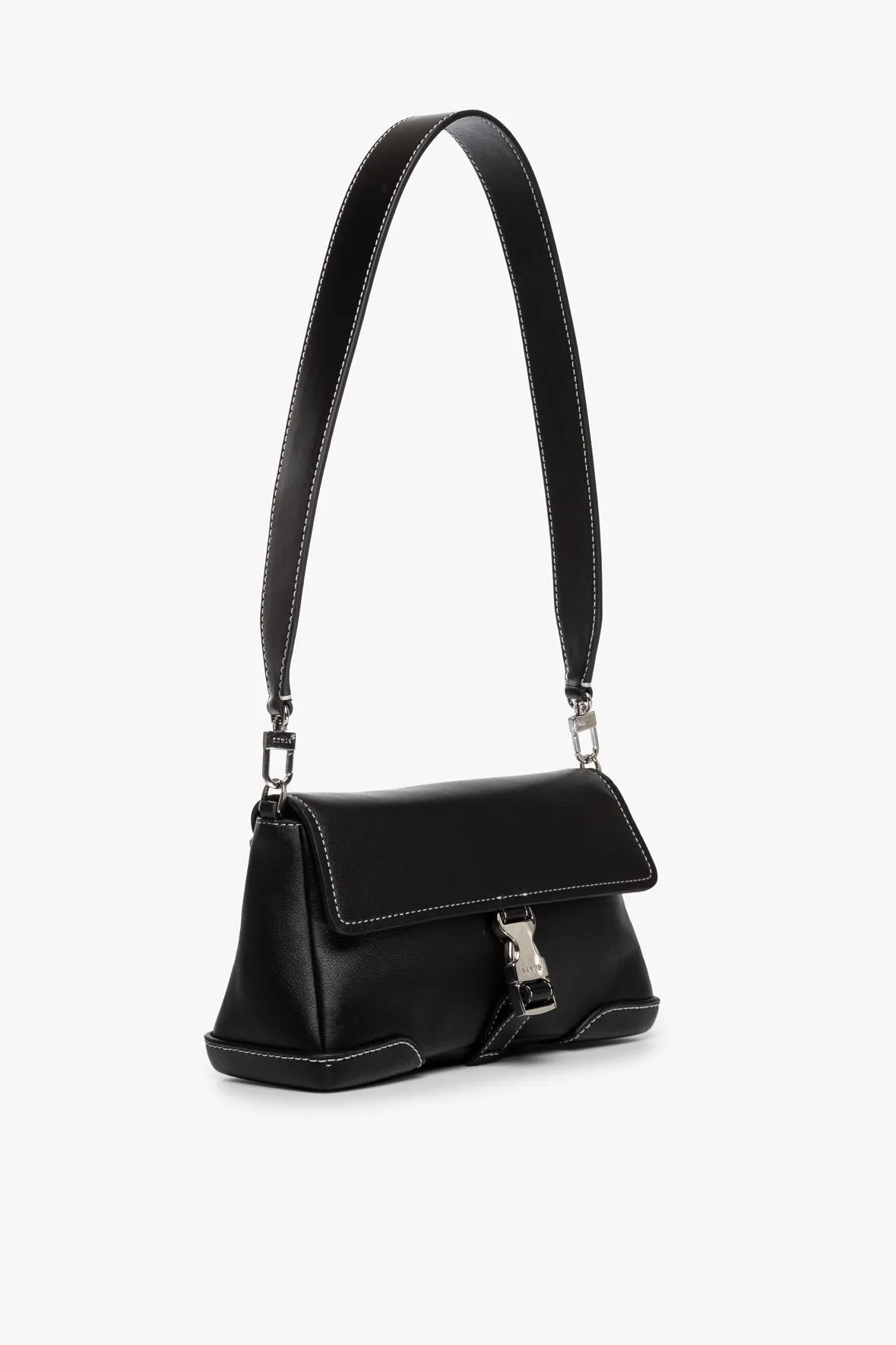 IZZY CONVERTIBLE SHOULDER BAG | BLACK