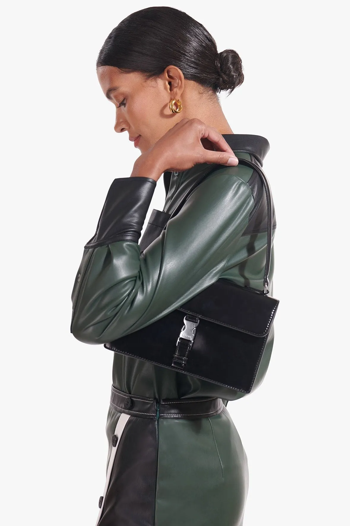 JACKIE BUCKLE BAG | BLACK