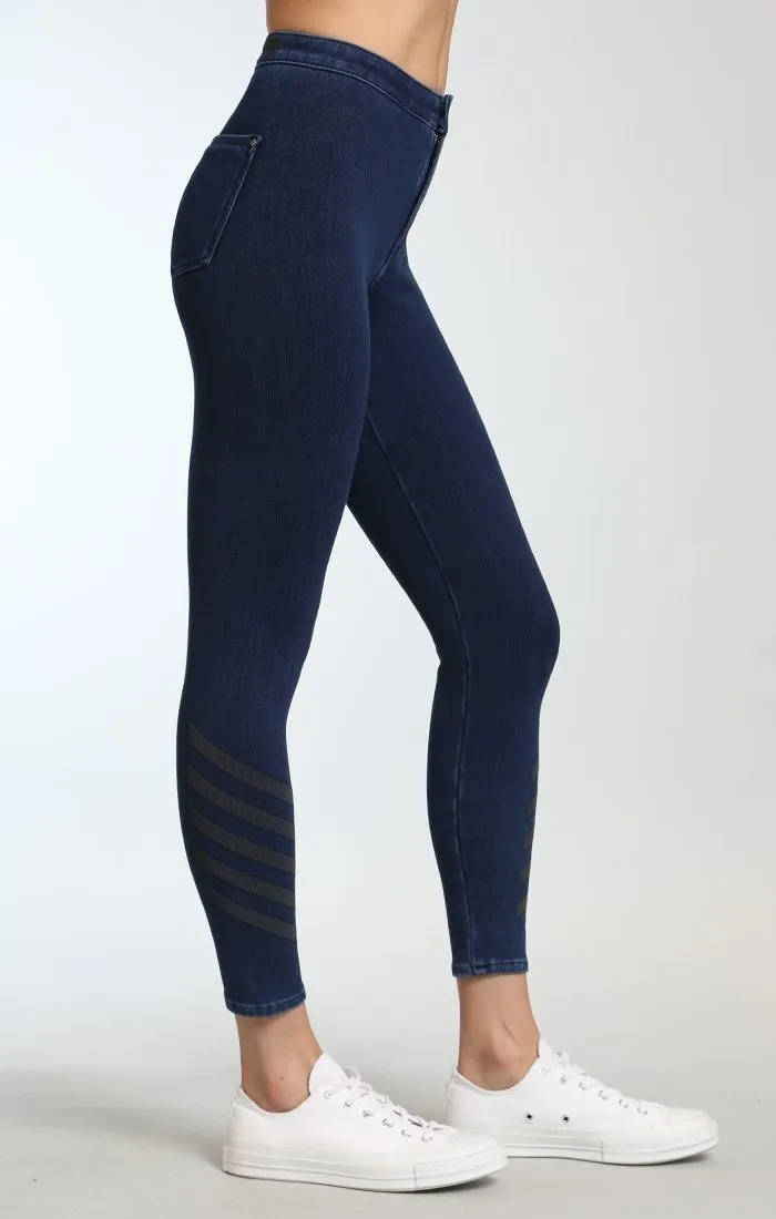 JOIE HIGH RISE SPORTY IN DARK INDIGO MOVE
