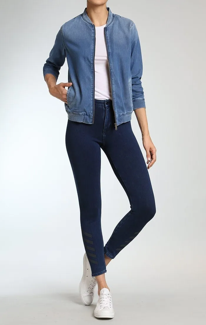 JOIE HIGH RISE SPORTY IN DARK INDIGO MOVE