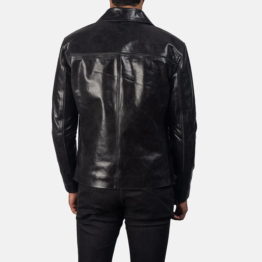 Leather Jacket Collar style for Men