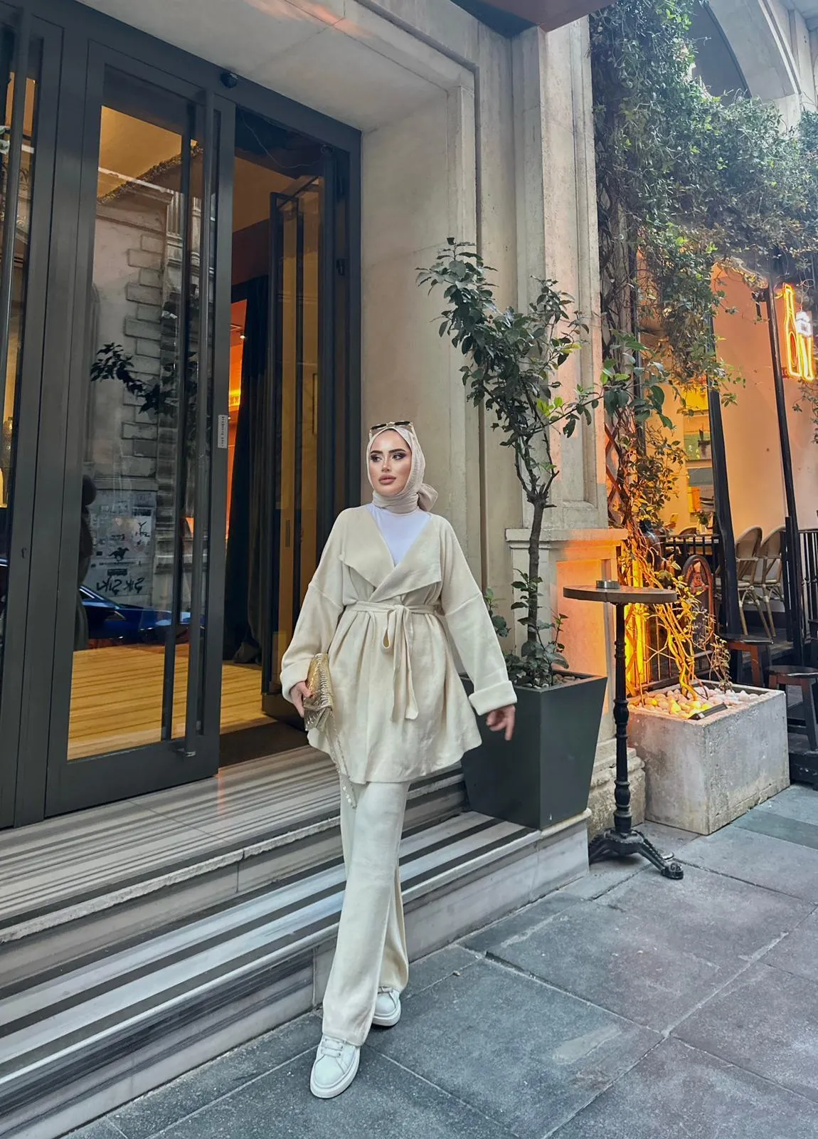Liona Belted Suit