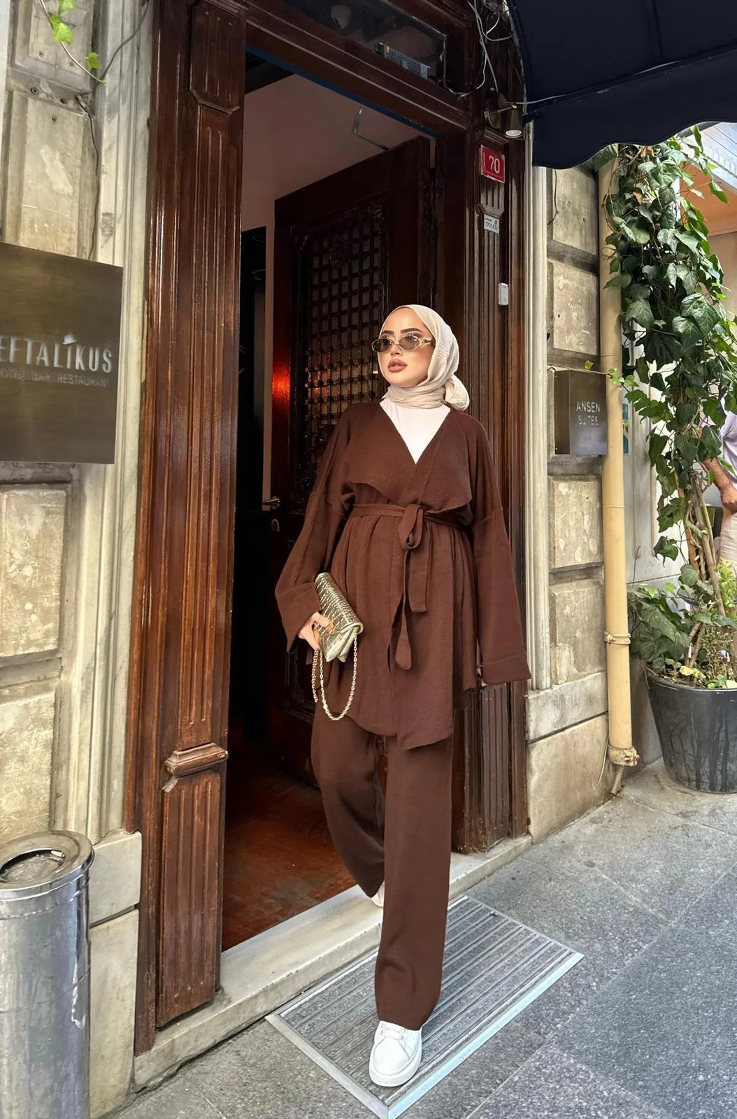 Liona Belted Suit