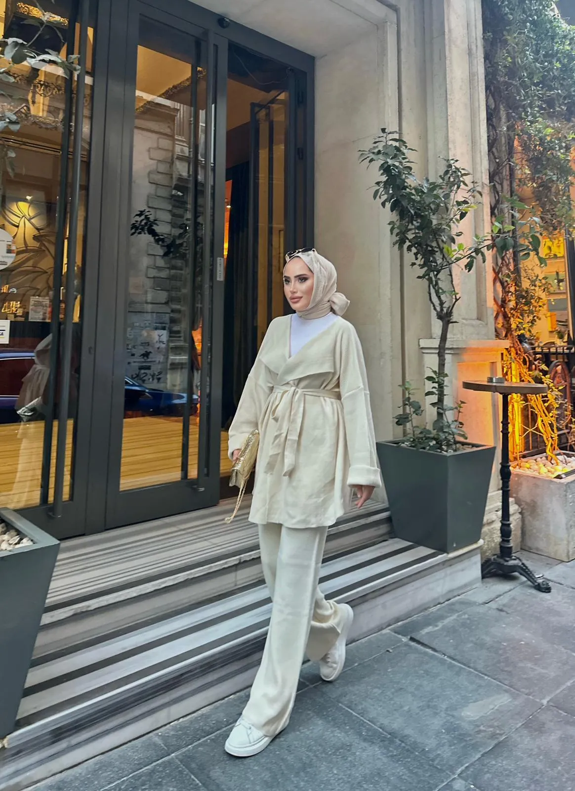 Liona Belted Suit