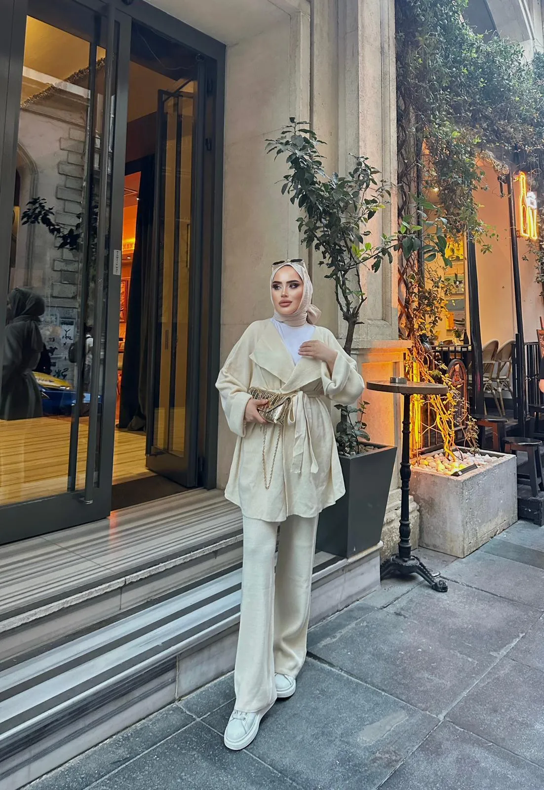 Liona Belted Suit