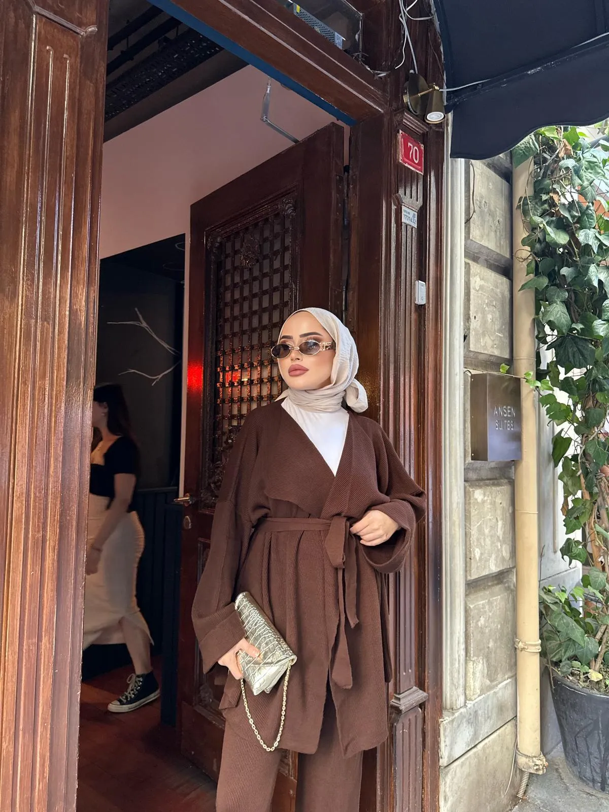 Liona Belted Suit