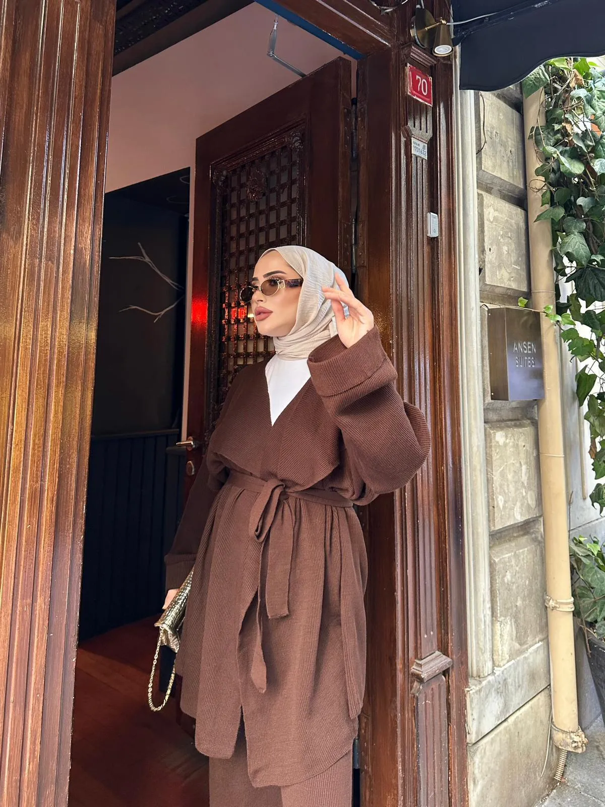Liona Belted Suit