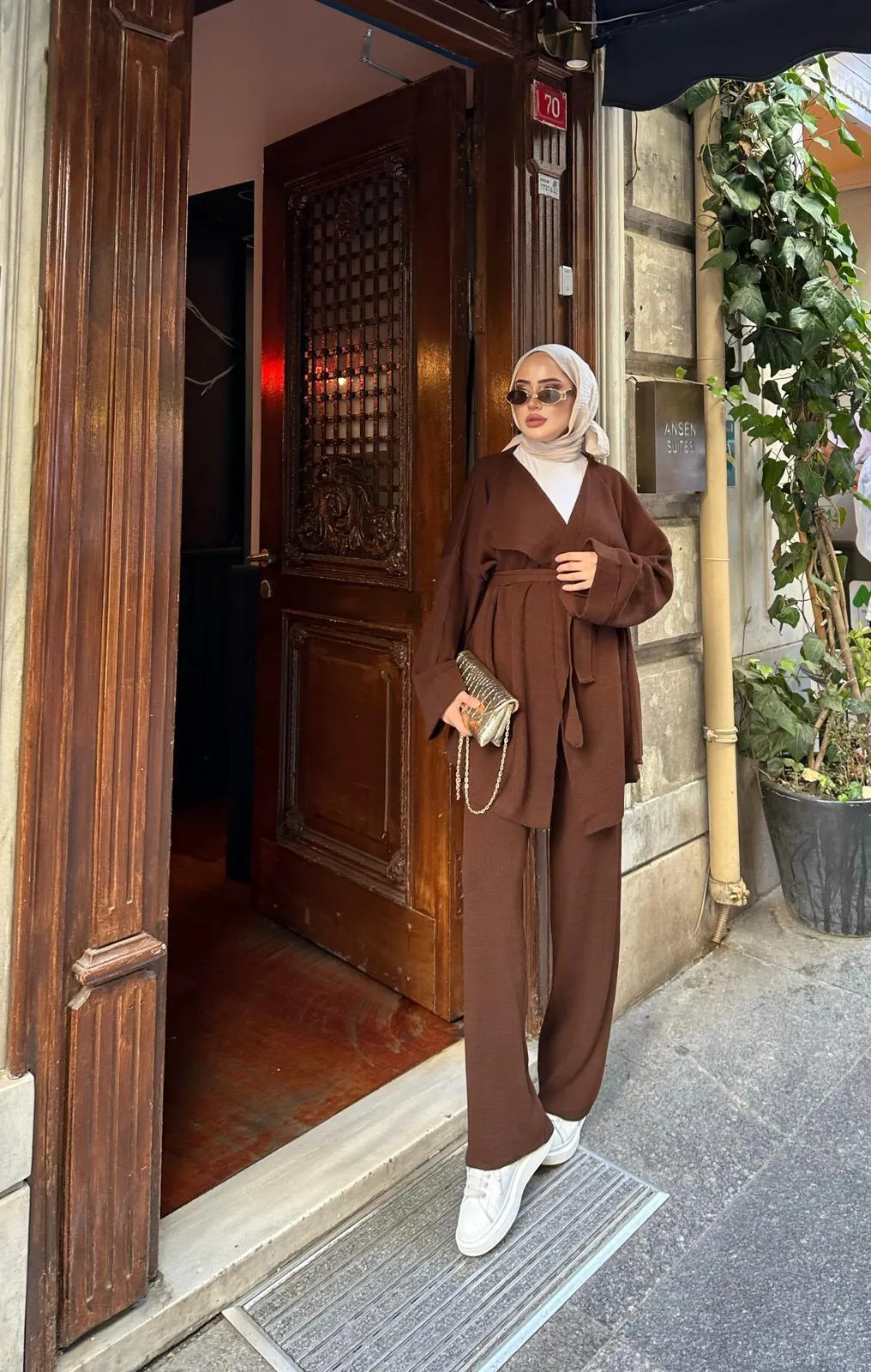 Liona Belted Suit
