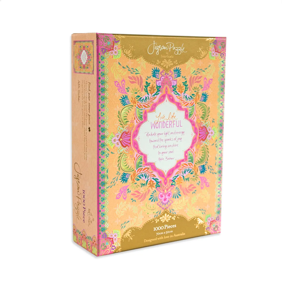 Live Life Wonderful 1000 Piece Jigsaw Puzzle