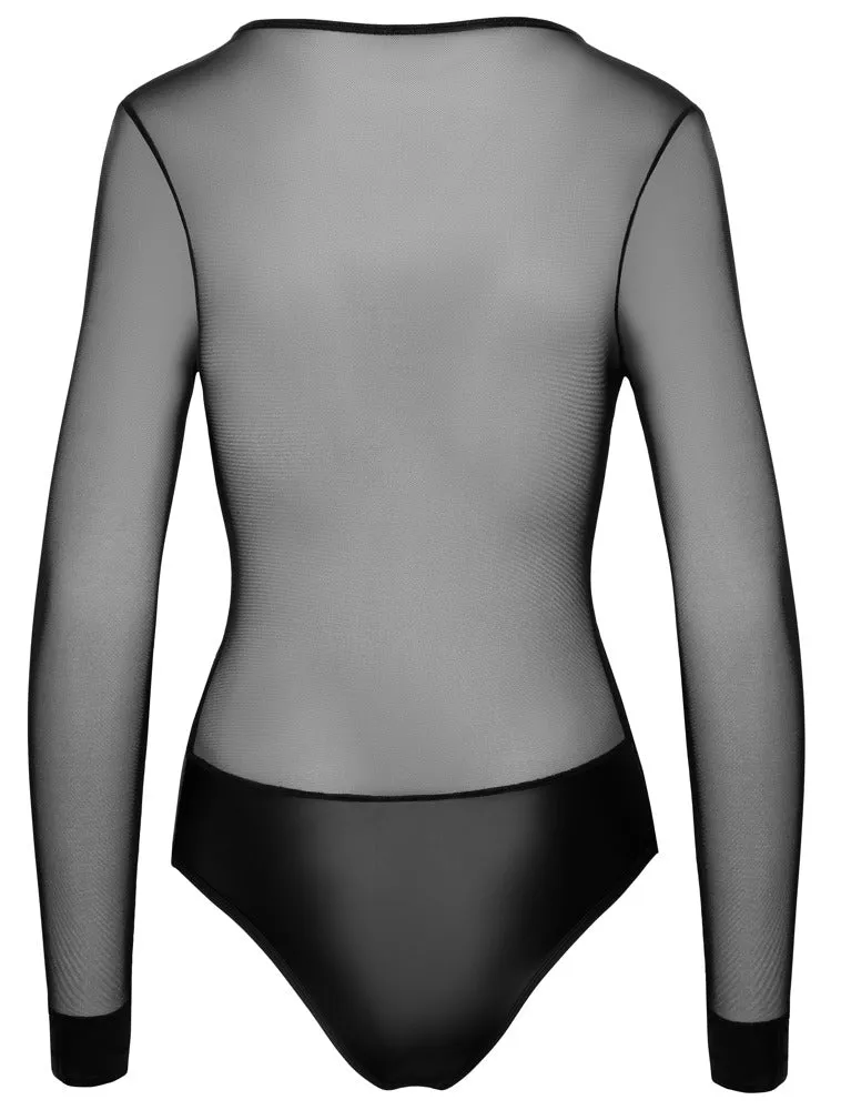Matt Pantie Zipper Body