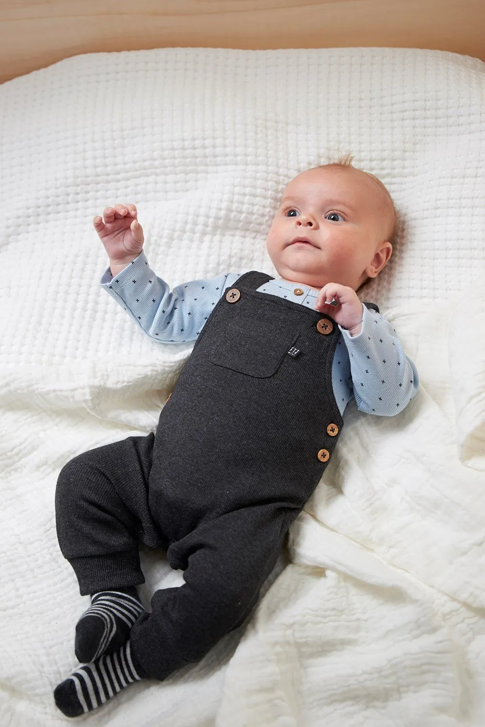 MINI PERSON  Solid Bib Overall