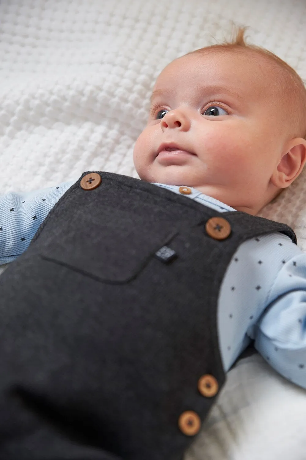 MINI PERSON  Solid Bib Overall