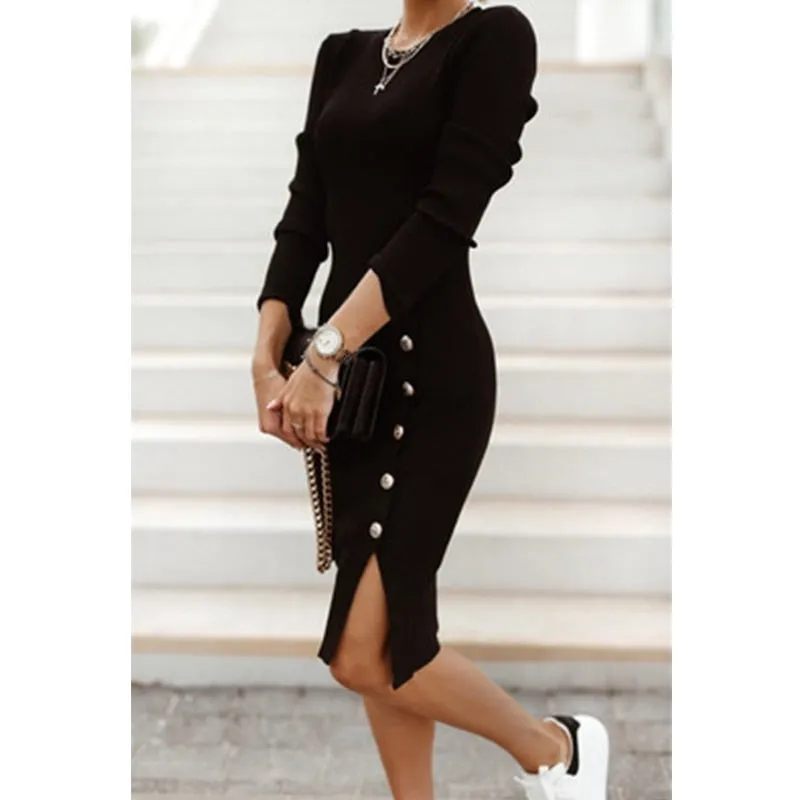 Mini Skinny Winter Dress